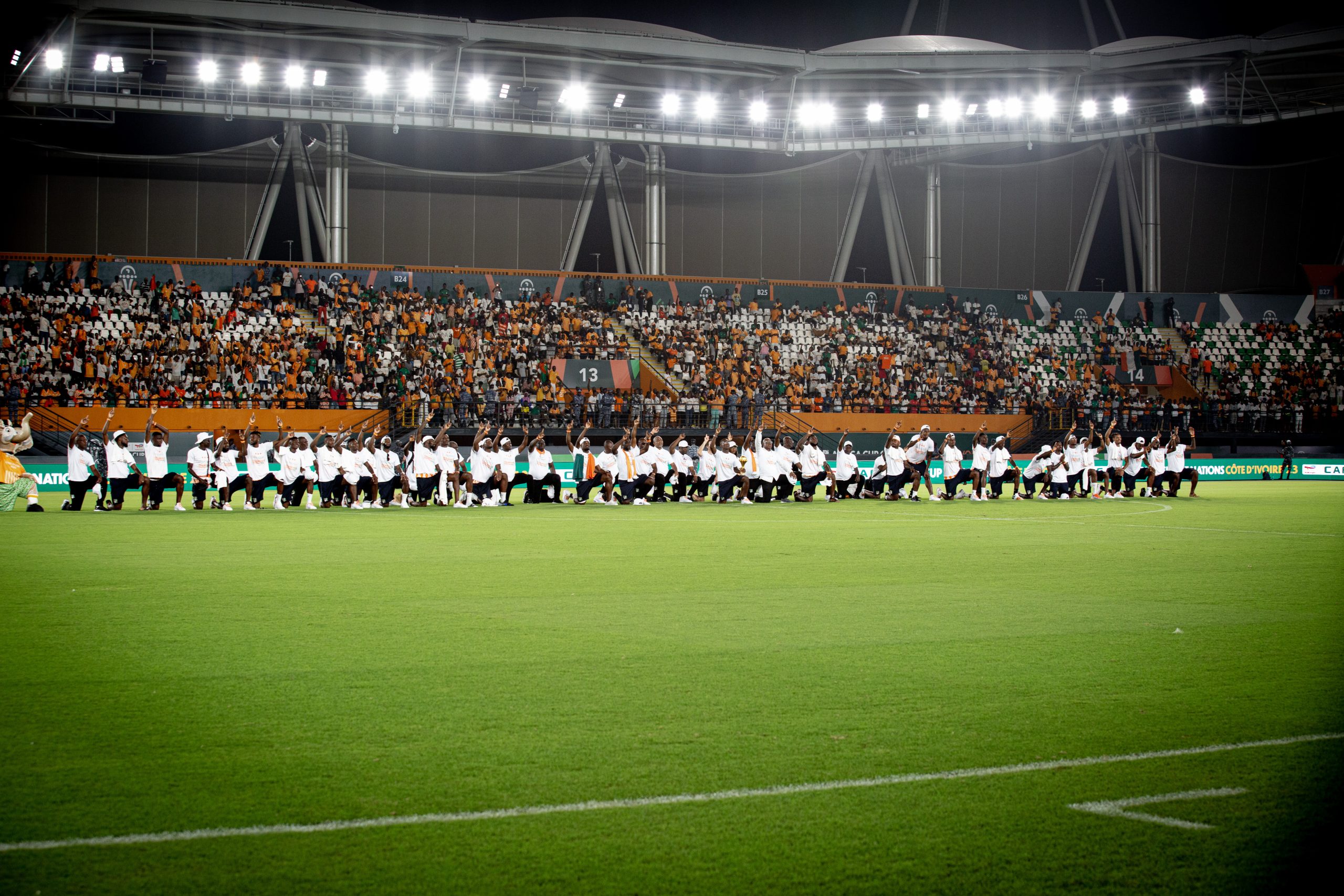 astra_civ Côte d’Ivoire national football team at the 2024 Africa Cup of Nations final, archival photo