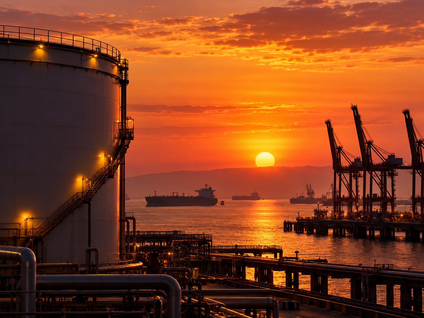 Oil prices and energy trading represented in an original editorial illustration
