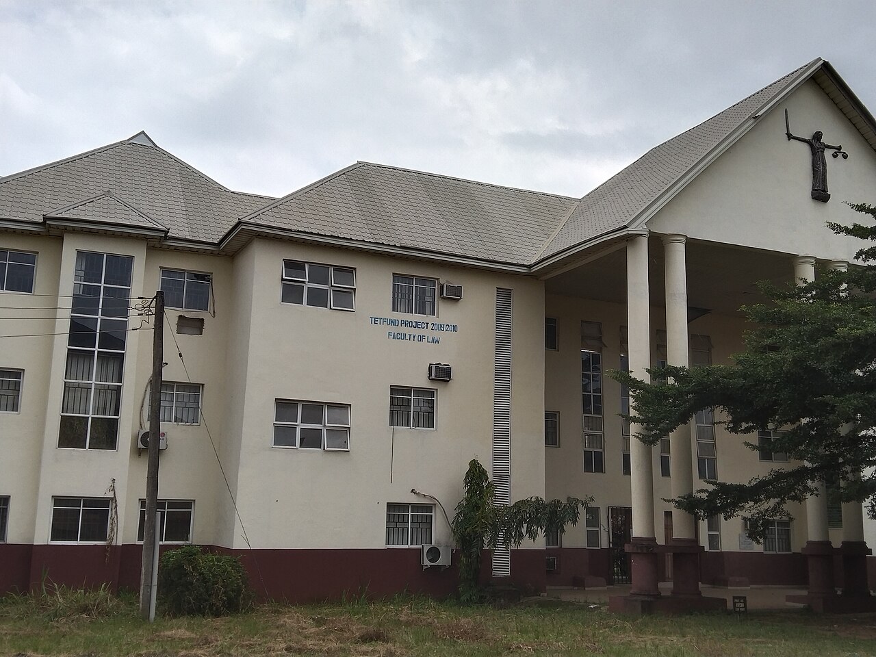 Faculty of Law building at Imo State University in Owerri