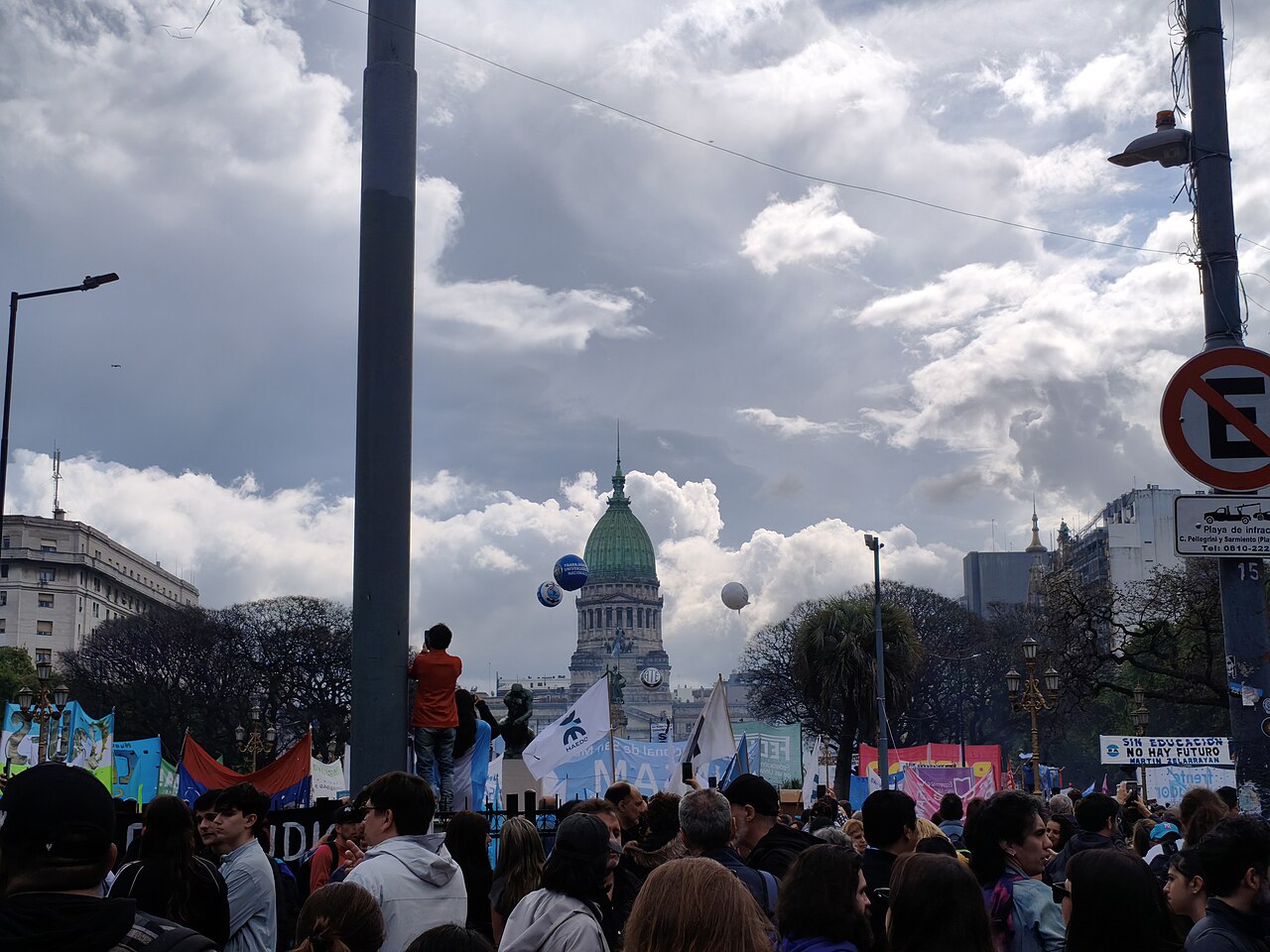 argentina-fifth-university-march-public-funding-october-2026-cover Students and university workers at Argentina's fifth Federal University March in Buenos Aires on October 15, 2026
