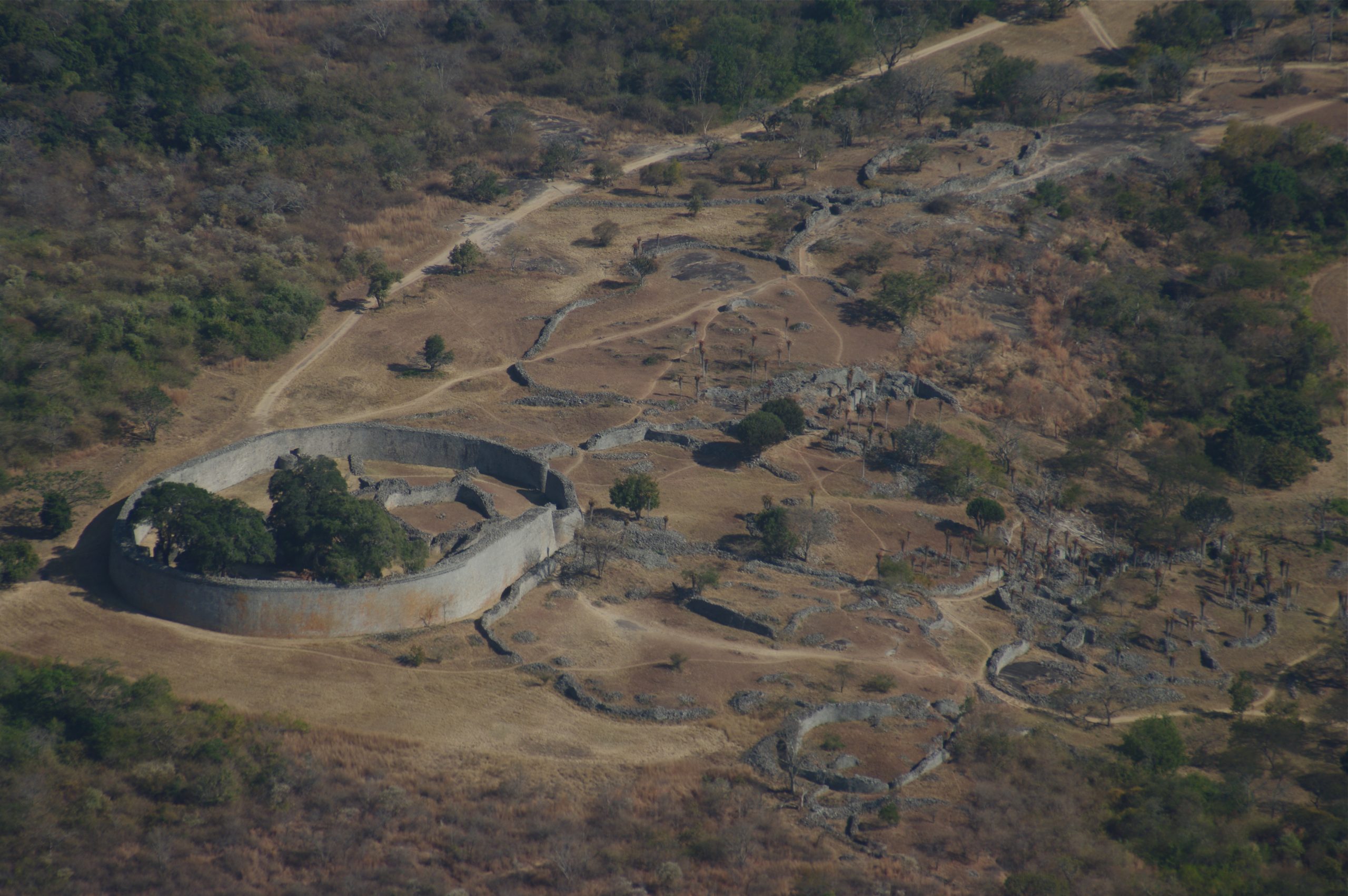 great-zimbabwe-chinese-celadon-pottery-trade-history-2026-cover Aerial view of Great Zimbabwe’s Great Enclosure and adjoining ruins