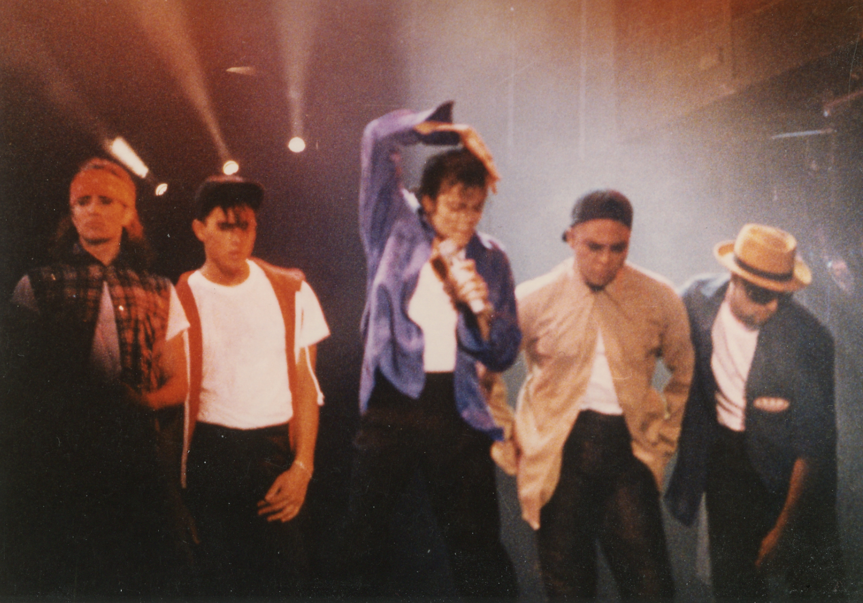 Michael Jackson performing during the Dangerous Tour in 1992