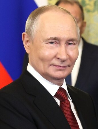 Vladimir Putin at a Kremlin public event in 2026