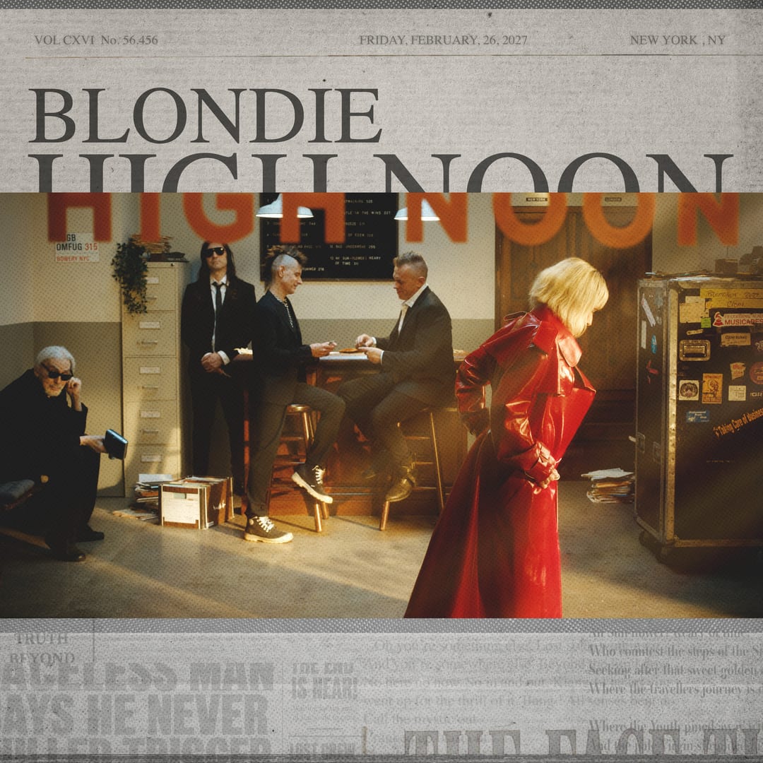 blondie-spectral-eyes-high-noon-album-2027-cover Official cover art for Blondie’s High Noon, announced for release in February 2027
